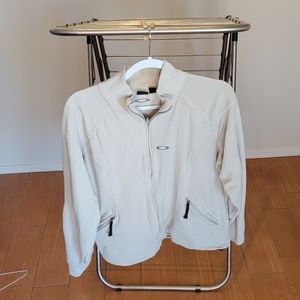 Oakley full zipp fleece jacket